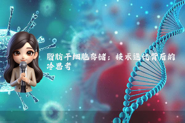 脂肪干细胞存储：技术迭代背后的冷思考
